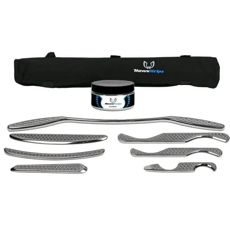 HawkGrips brand IASTM stainless steel instrument set